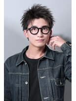 リップス レイ ギンザ(LIPPS Ray GINZA)&nbsp;メガネに似合う刈り上げなしツイストアップバングショート