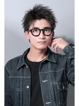 リップス レイ ギンザ(LIPPS Ray GINZA) メガネに似合う刈り上げなしツイストアップバングショート