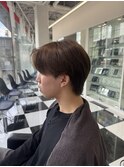 韓国マッシュフェザーパーマニュアンスパーマセンターパート