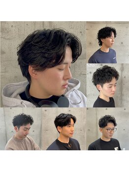 フィッティ 横須賀中央店(fiti)の写真/横須賀でパーマは当店で◎直毛・くせ毛もお任せ！メンズパーマ特化の技術力☆朝の準備を5分短縮！？