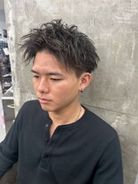 メンズサロン キング 梅田店(Men’s salon K!ng)&nbsp;メンズカット/ブリーチ/ニュアンスパーマ/メンズハイライト/眉毛