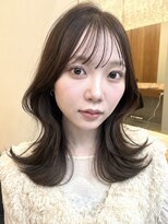 ポケット 渋谷(POCKET)&nbsp;レイヤーカットくびれヘア韓国ヘア