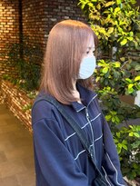 OX CREATION 椥辻 オックスクリエーション&nbsp;ブリーチカラー/ベージュ/ミディアム/20代30代
