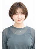 バランスの良いショートボブ
