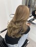 【片倉・田中担当】デザインカット+透明感カラー+4stepトリートメント ¥9350