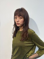 エディット トウキョウ(e.dit tokyo)&nbsp;レイヤー/ロングレイヤー/顔まわりレイヤー/ナチュラルブラウン
