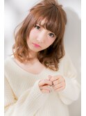 デートスタイル～二次会も◎！ふんわり柔らかハーフアップ♪
