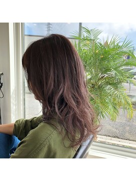 リッシュ 佐倉店(Lish) ホワイトピンクバレイヤージュ