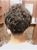 2wayスタイル　/スパイラルパーマ/かきあげ/マッシュスタイル/