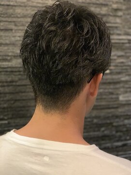 ヒロギンザ 池袋 サンシャイン通り店(HIRO GINZA) 七三分けパーマ