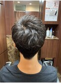 癖毛風パーママッシュスタイル【理容室/メンズ/浜松町】