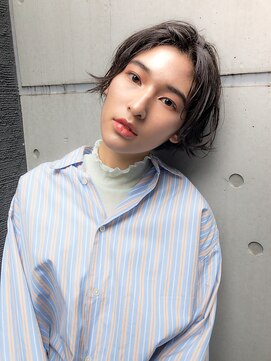 ヘアサロンエム 渋谷店(HAIR SALON M) クールショート/ボブルフ/ピンクベージュ/シルバーカラー