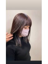 ピエドプールポッシュ(PiED DE POULE POCHE)&nbsp;インナーカラー×シルバー