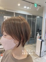 ティアラ 桜木町(TIARA)&nbsp;REAL SALON WORK～大人可愛い20代30代くびれ丸みショートボブ