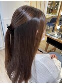 縮毛矯正で叶うサラ艶ストレート