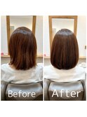 カラー髪質改善トリートメント