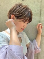 ジアン バイ ミルボン NU茶屋町+(GIEN by milbon)&nbsp;耳掛け楽ちん20代30代40代50代ハンサムショートボブ@田中俊成