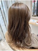ハイライト×ミルクティーブラウン