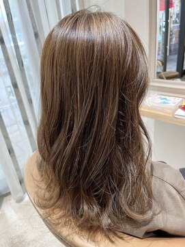 トリート 海浜幕張店(TREAT) ハイライト×ミルクティーブラウン