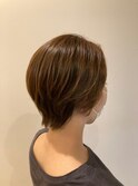 30代40代50代◎大人ナチュラルショートボブ　日暮里