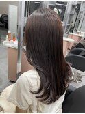 カーキベージュ/ミントアッシュ/韓国風/髪質改善カラー