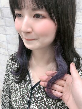 メロウ 神戸三宮(mellow) インナーカラー / ラベンダーグレージュ