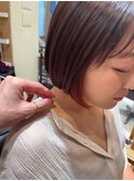ショート　ショートボブ　髪質改善