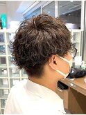 無造作パーマ