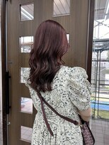 ノア(NOA by KENJE) ブリーチなしダブルカラーでピンク!