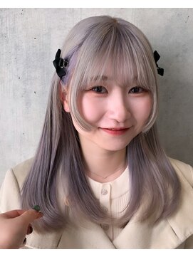 ビートス(BEAT S) 【BEAT S】　ホワイトシルバー/ケアブリーチ/伏見/矢場町/栄