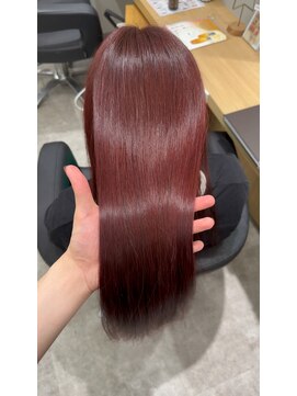 アヴァンス 京橋店(AVANCE) ブリーチでも艶髪に♪髪質改善カラー×髪質改善トリートメント