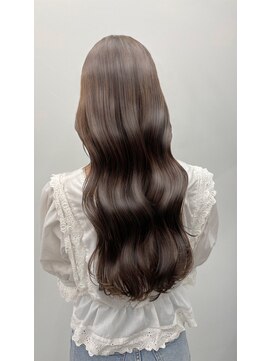 ブロッサム 東中野店 大人美人アッシュオリーブショコラアッシュ韓国ヘアモテ髪