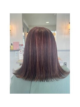 オッジ ヘアー 深谷店(Oggi Hair) カシスカラー