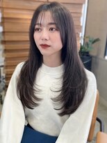 ソヨン 金山店(SOYON)&nbsp;ロングレイヤー/アッシュグレー/赤み消し/ワンカール