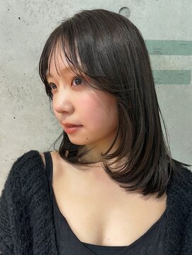 キャロルガーデンズ ボコカ 表参道(Carroll Gardens bococa) 【kacho】酸性ストレート×オリーブグレー