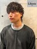 【Men's】メンズカット＋各種パーマ＋ナチュラルカラー（ブリーチ無）￥15900