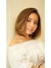 【新メニュー☆白い髪を生かすヘアカラー♪】　小顔カット＋魅せるカラー＋TR