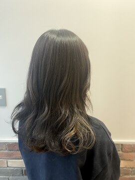 ネオリーブシェリエ 浅草店(Neolive cherie) グレージュカラー/イヤリングカラー/艶髪/イメチェン