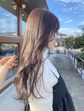 エムサロン 前橋川原(emusalon) 春カラーラベンダーグレージュ