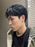 メンズカット＋フェザーパーマ＋トリートメント　￥13000