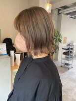 キオク(KIOKU)&nbsp;ミルクティーベージュ/ボブ　【荒田・騎射場】