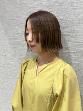 シュク 高円寺(SYUK) 加藤【高円寺】ミニボブ/顔周りカット/外ハネボブ