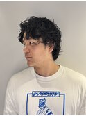 スペインカール/スパイキーショート/ブルーブラック/パーマE