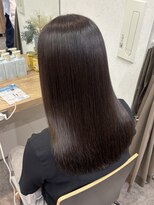 オッジバイケンジ(oggi by KENJE)&nbsp;ロング/暗髪カラー/透明感/艶感