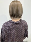 ボブ×ベージュグラデーション