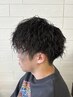 【男性新規限定】カット+ツイストスパイラルパーマ￥11,500