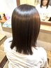 【平日限定】カット＋髪質改善ストレート＋美髪トリートメント／￥19800