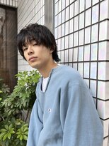 ヒュージ 表参道(huge)&nbsp;マッシュウルフ/ニュアンスパーマ/メンズカット/メンズパーマ