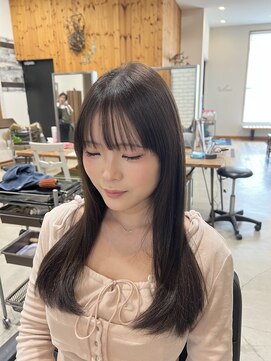 ディッシュ 五反田(dish) ストレート美艶髪ロング/髪質改善color treatment☆五反田美容院