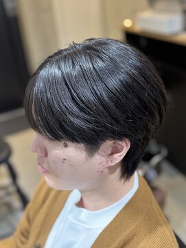 韓国　メンズウルフ　シースルー